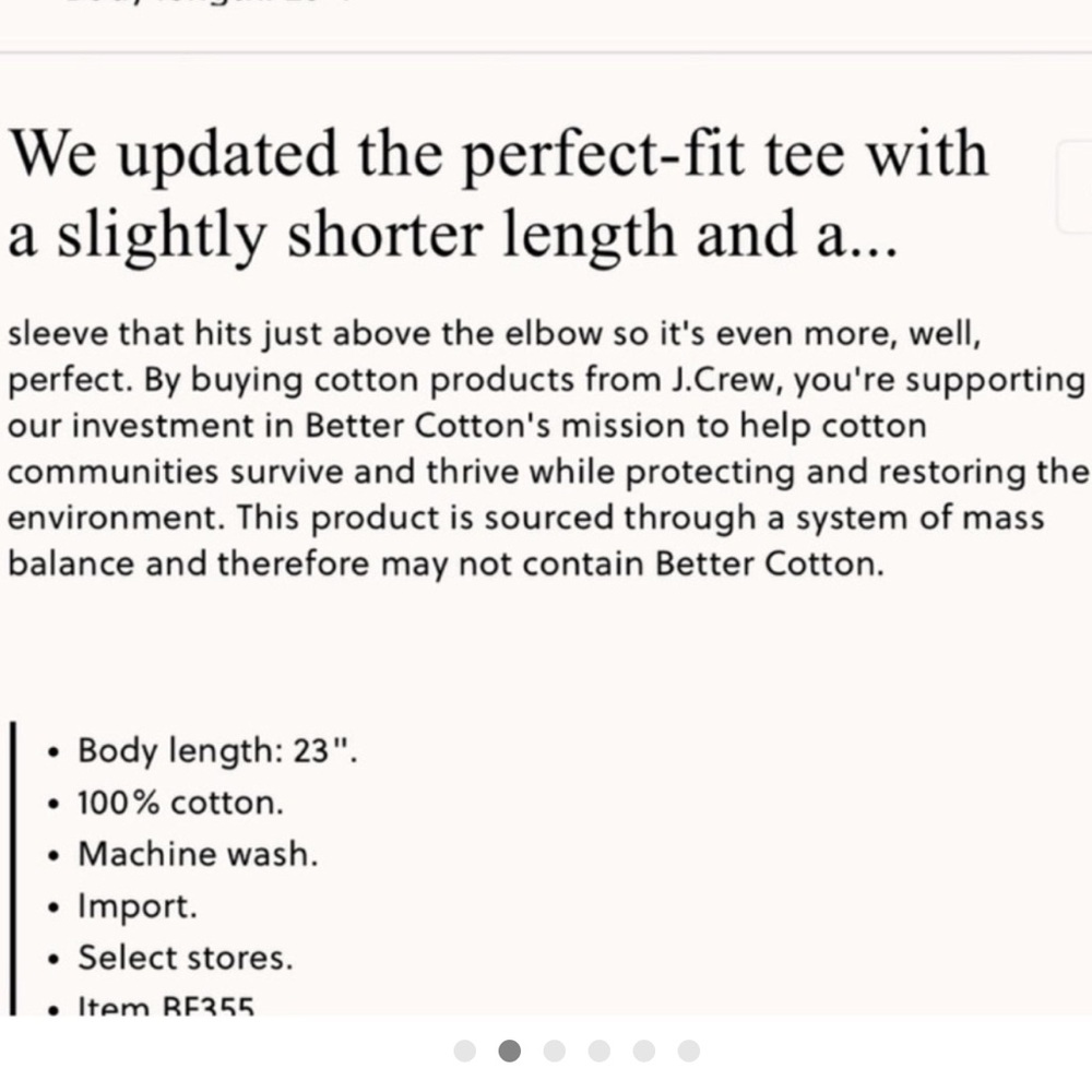 J. Crew Women’s White Perfect Fit Tshirt size L - Picture 2 of 4